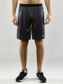 Craft Sporthose (Short) Evolve - leicht, elastischer Hüftbund mit Kordelzug, ohne Seitentaschen - asphaltgrau Herren